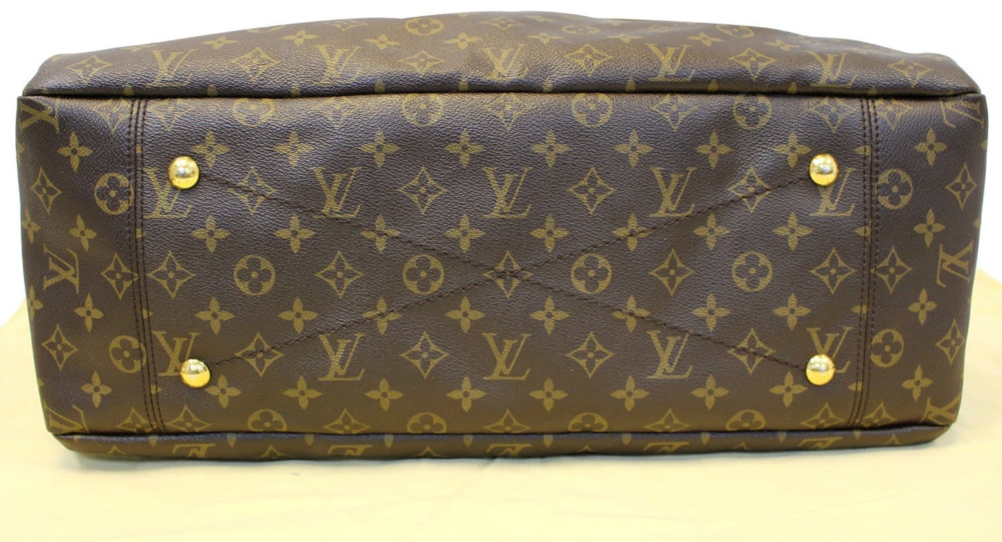 LOUIS VUITTON Monogram Canvas Artsy GM Tote Hobo Handbag Limited