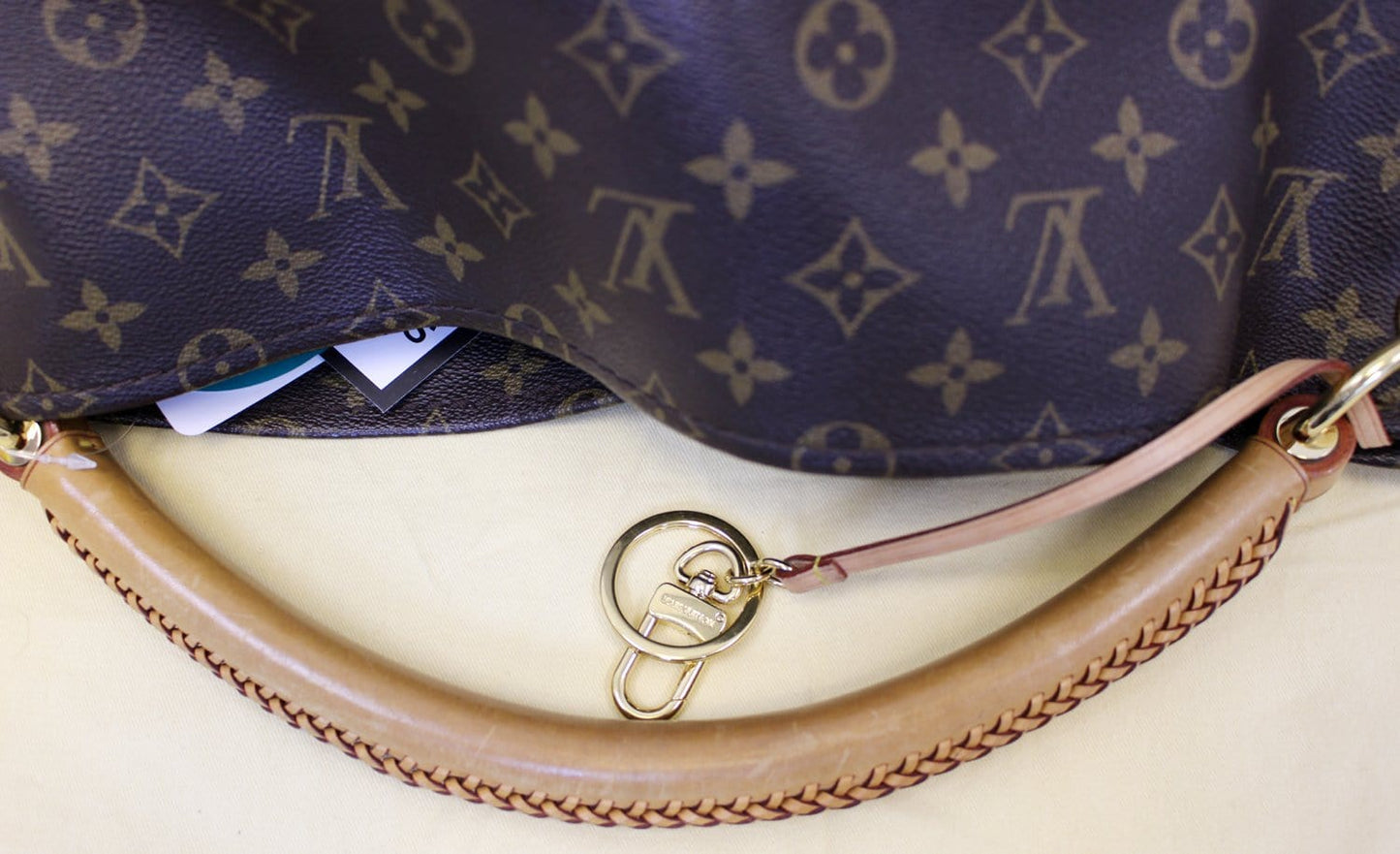 LOUIS VUITTON Monogram Canvas Artsy GM Tote Hobo Handbag Limited