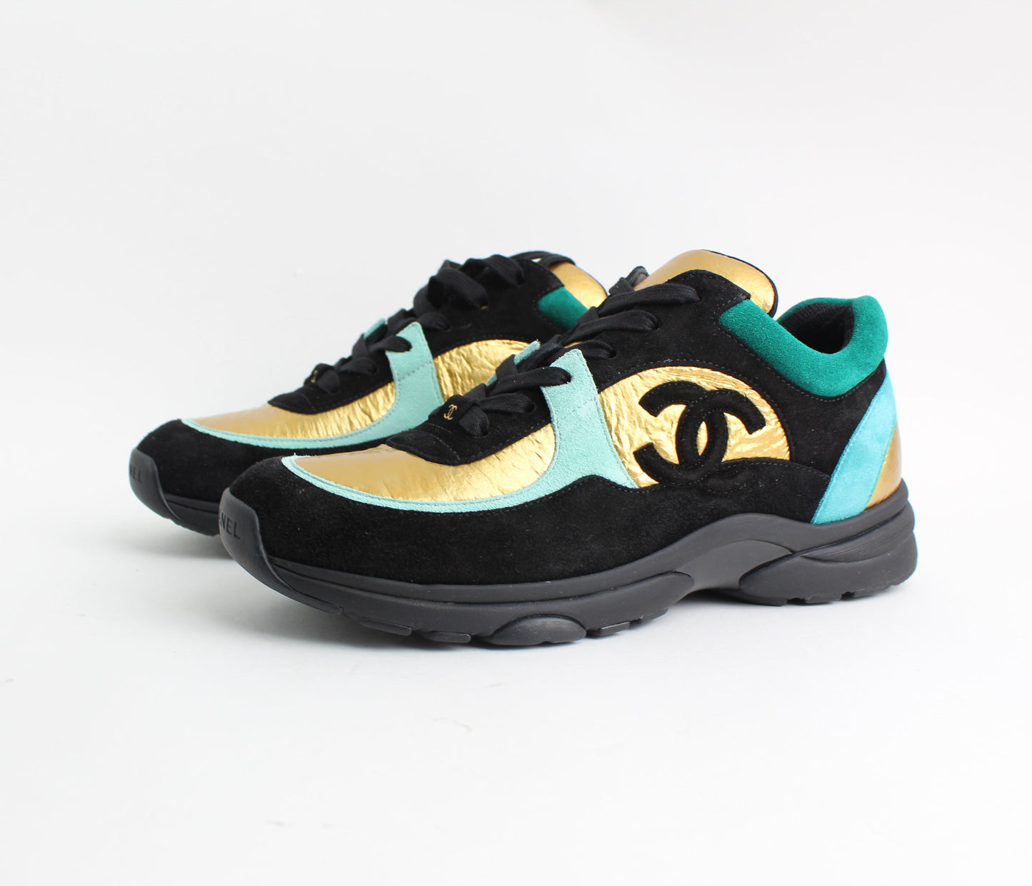 CHANEL CROSS TRAINER SNEAKERS