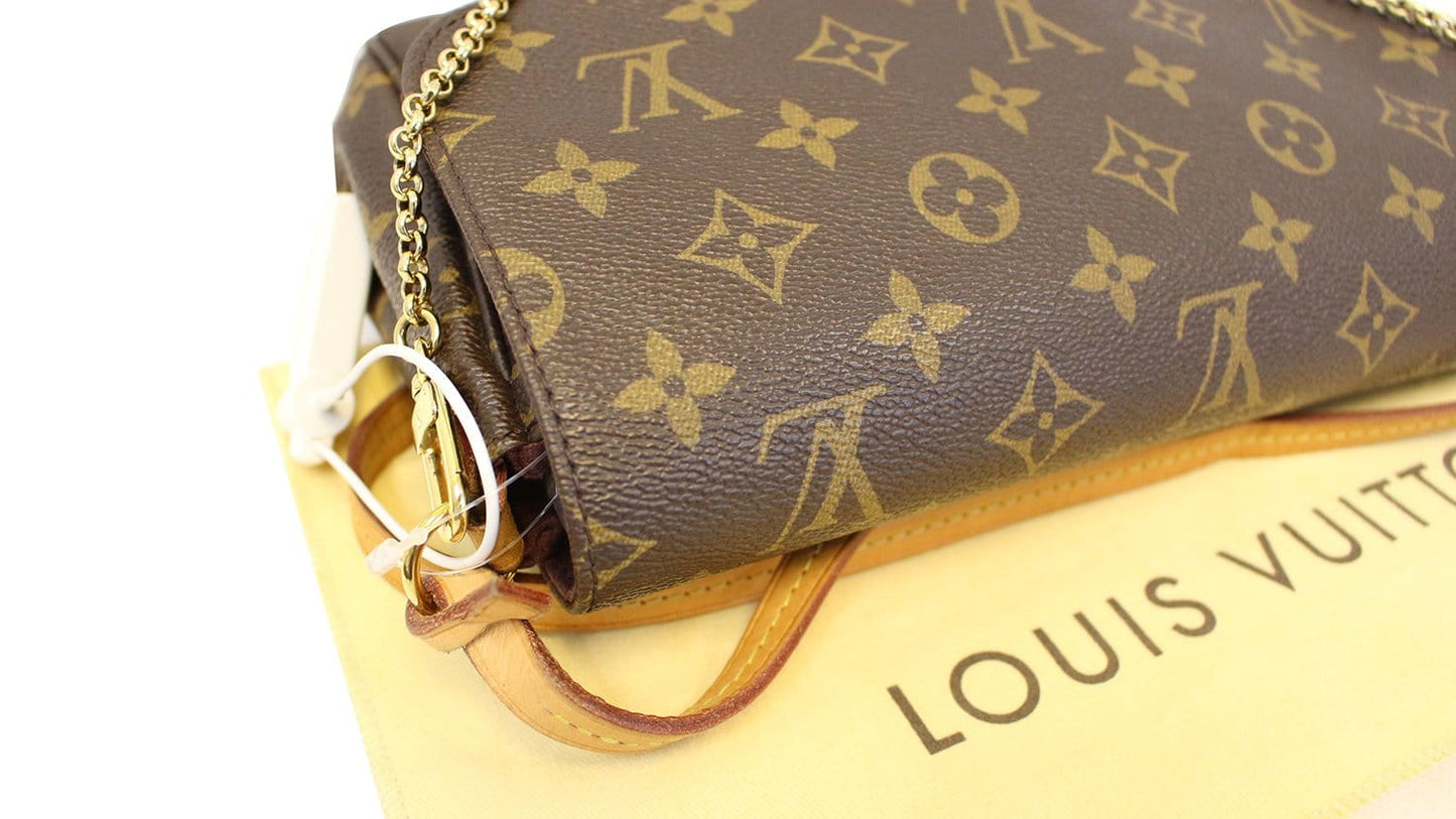 LOUIS VUITTON Monogram Canvas Favorite MM Crossbody Bag