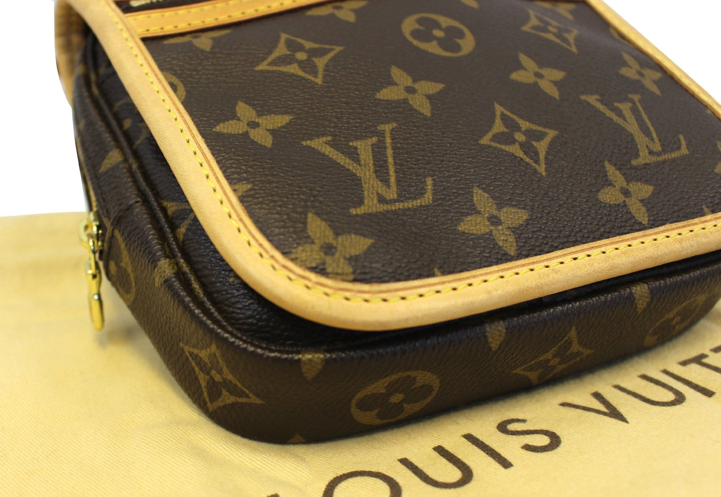 LOUIS VUITTON Monogram Canvas Bosphore Bum Body Bag