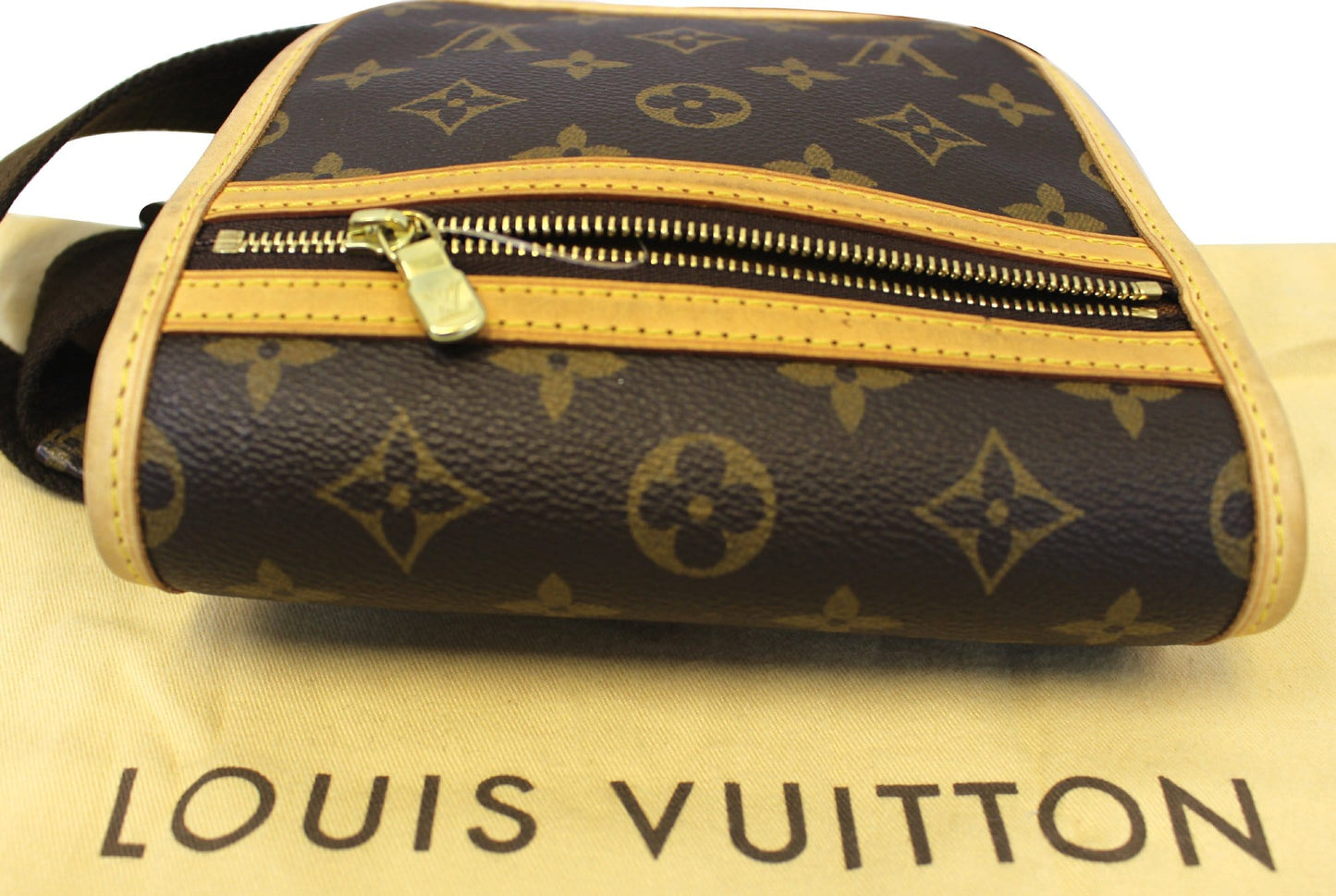LOUIS VUITTON Monogram Canvas Bosphore Bum Body Bag