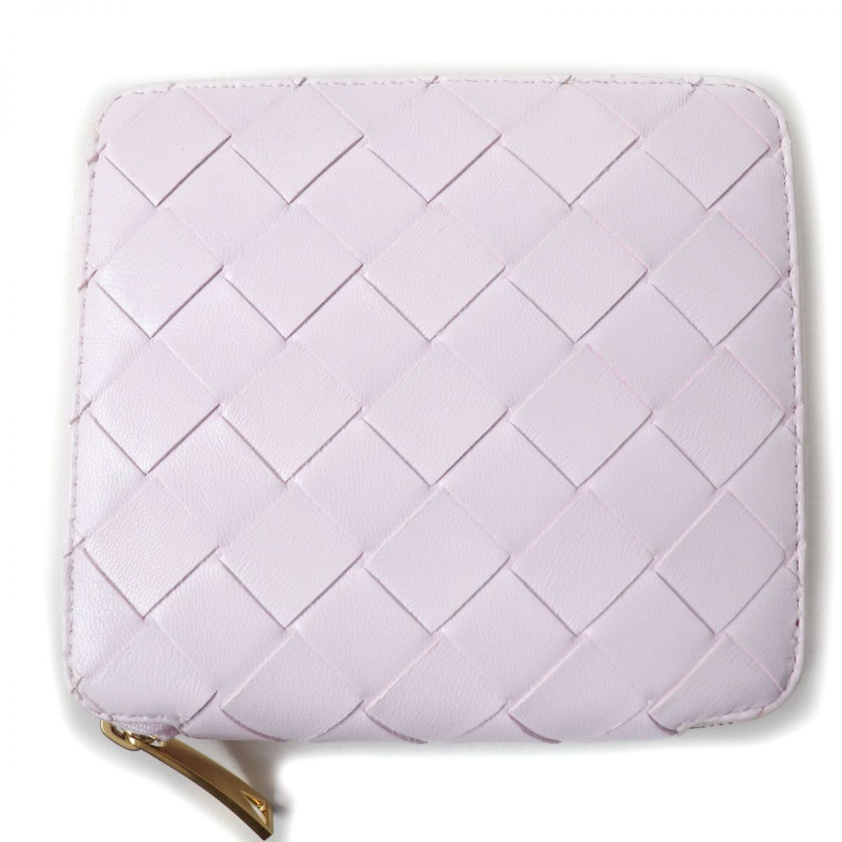 BOTTEGAVENETA Bifold Wallet Main: Leather pink Women