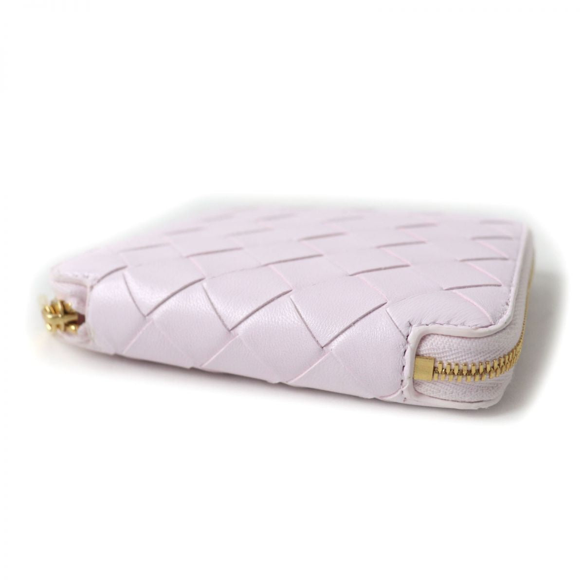 BOTTEGAVENETA Bifold Wallet Main: Leather pink Women
