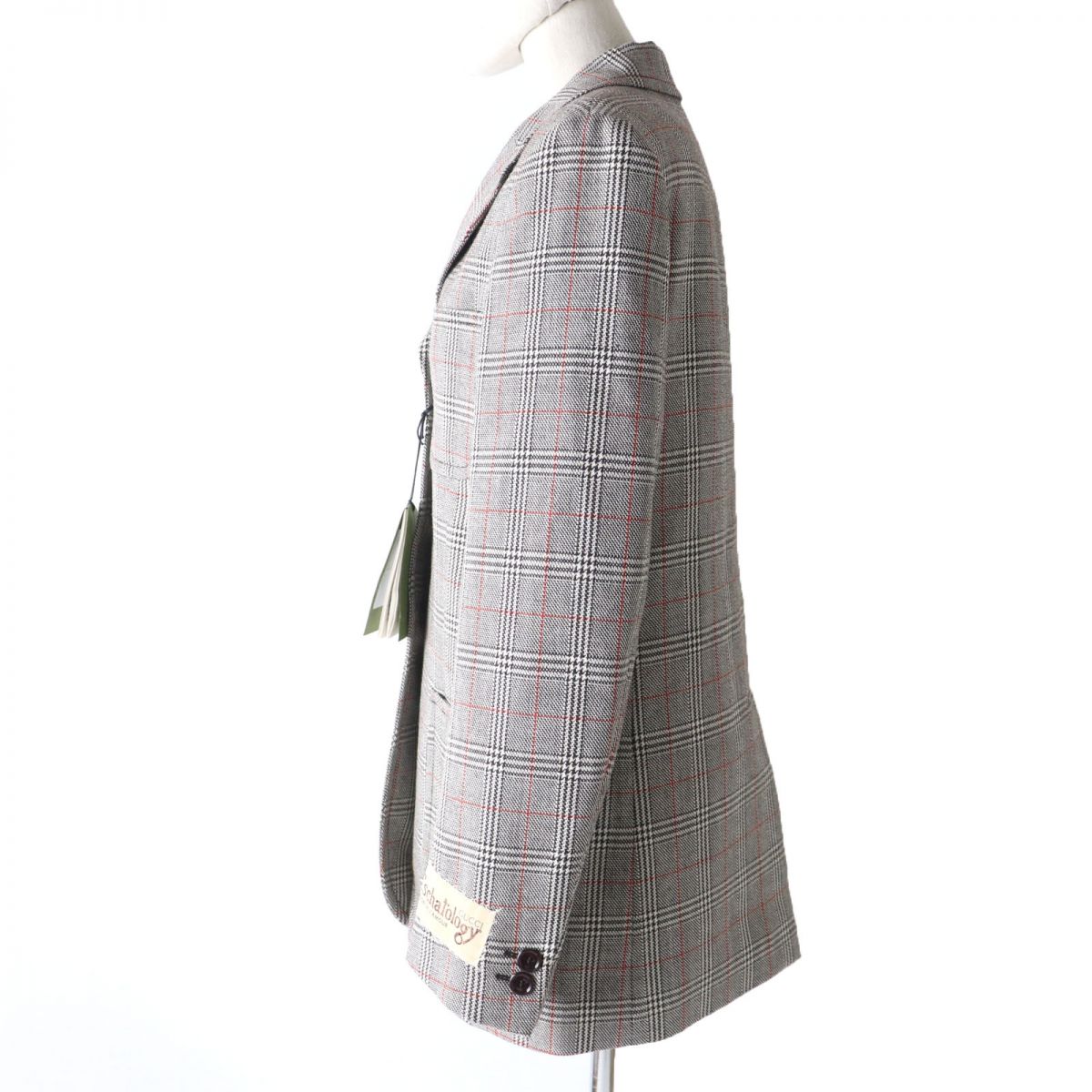 GUCCI tailored jacket 652006 Main: 100% wool, Lining: 100% rayon Gray type Women 40
