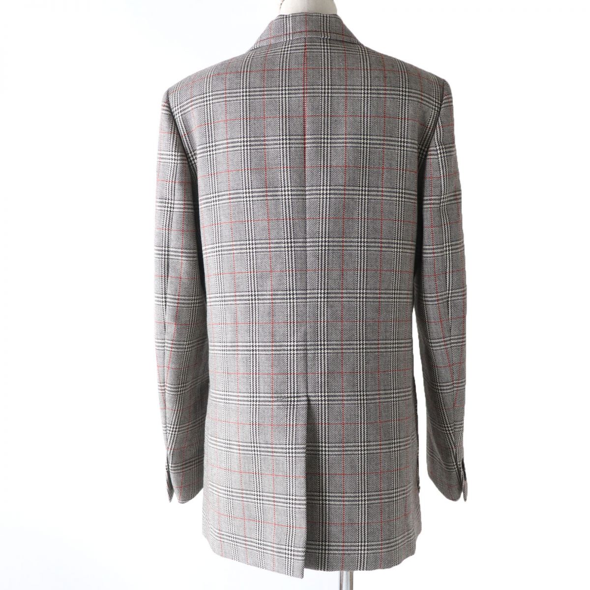 GUCCI tailored jacket 652006 Main: 100% wool, Lining: 100% rayon Gray type Women 40