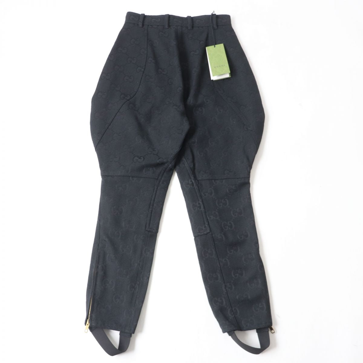 GUCCI Pants Main: 70% cotton, Main: 30% polyester black Women 36