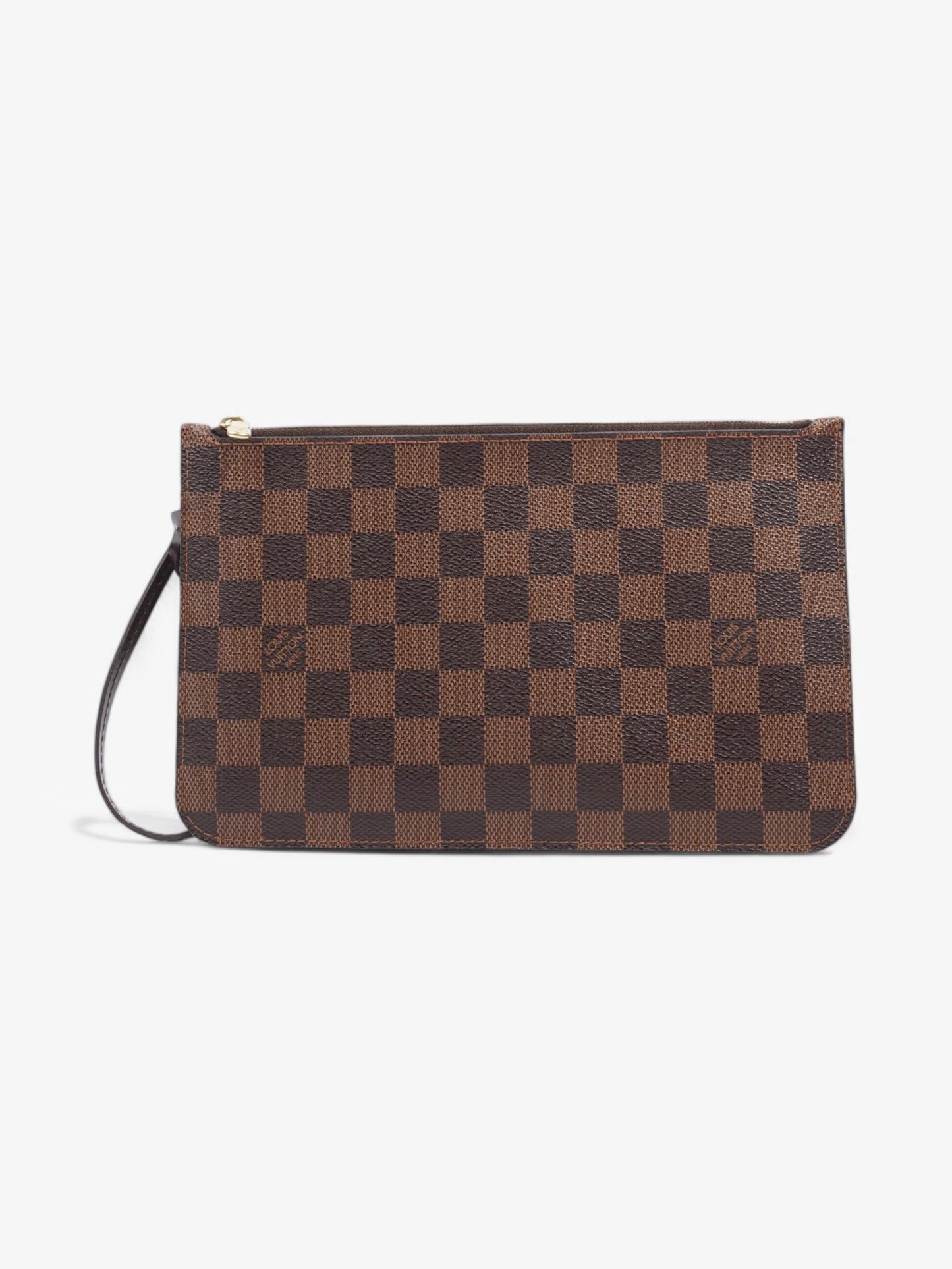 Louis Vuitton Neverful Pochette Damier Ebene Coated Canvas