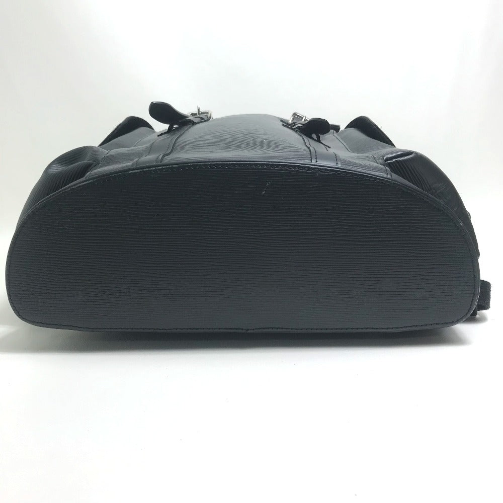 LOUIS VUITTON Backpack M50159 Epi Leather black Epi Christopher PM