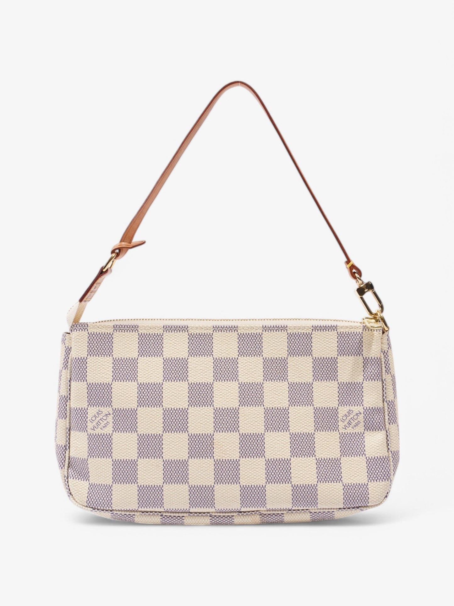 Louis Vuitton Pochette Accessoires Damier Ebene Coated Canvas