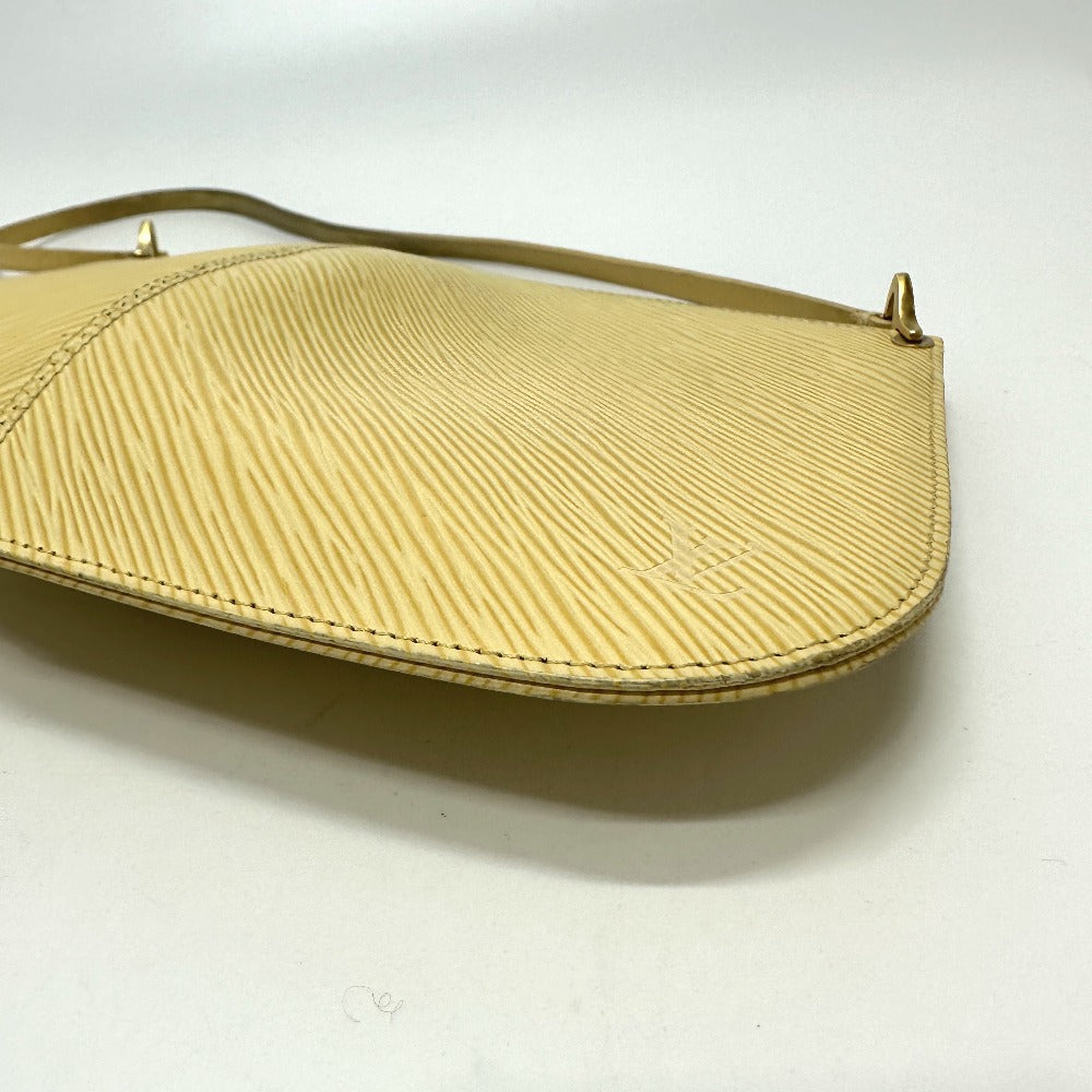 LOUIS VUITTON Shoulder Bag M5262A Epi Leather beige Epi Pochette de Mirune Women