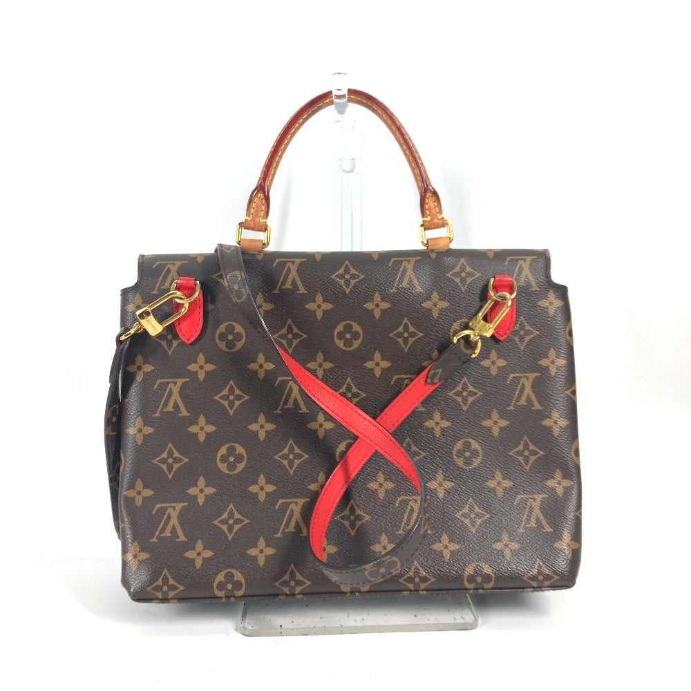 LOUIS VUITTON Handbag M44286 Monogram canvas, leather Red Monogram Marignan Women
