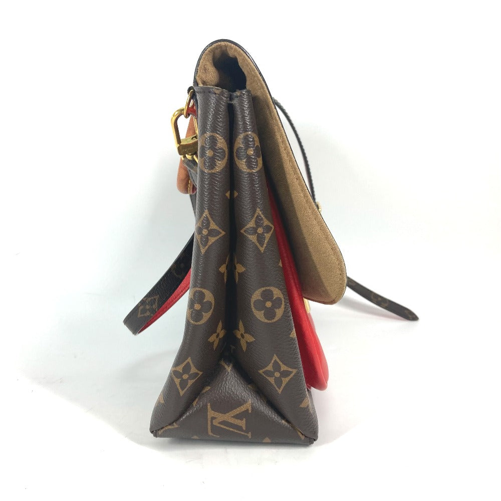 LOUIS VUITTON Handbag M44286 Monogram canvas, leather Red Monogram Marignan Women