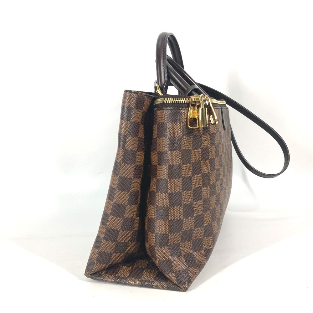 LOUIS VUITTON Handbag N41582 Damier canvas Brown Damier Brompton Women