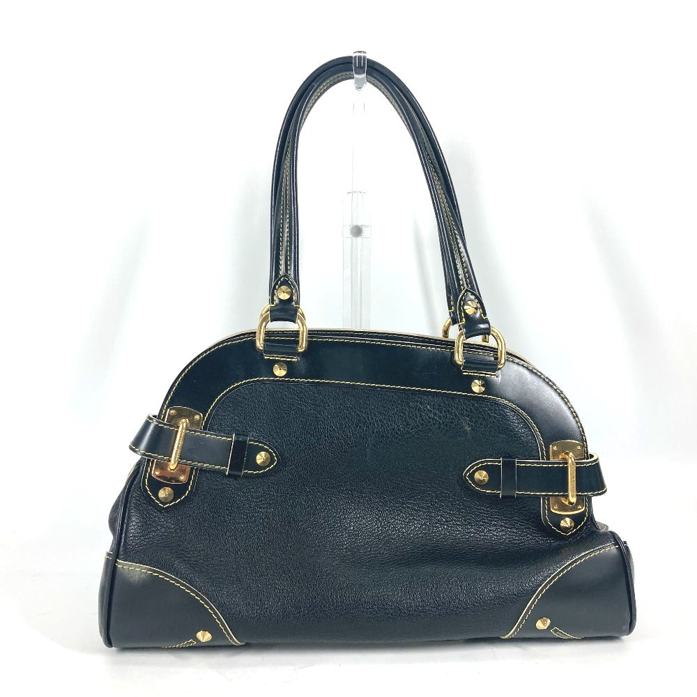 LOUIS VUITTON Handbag M95623 Suhari leather black Suhari studs Radiu Women