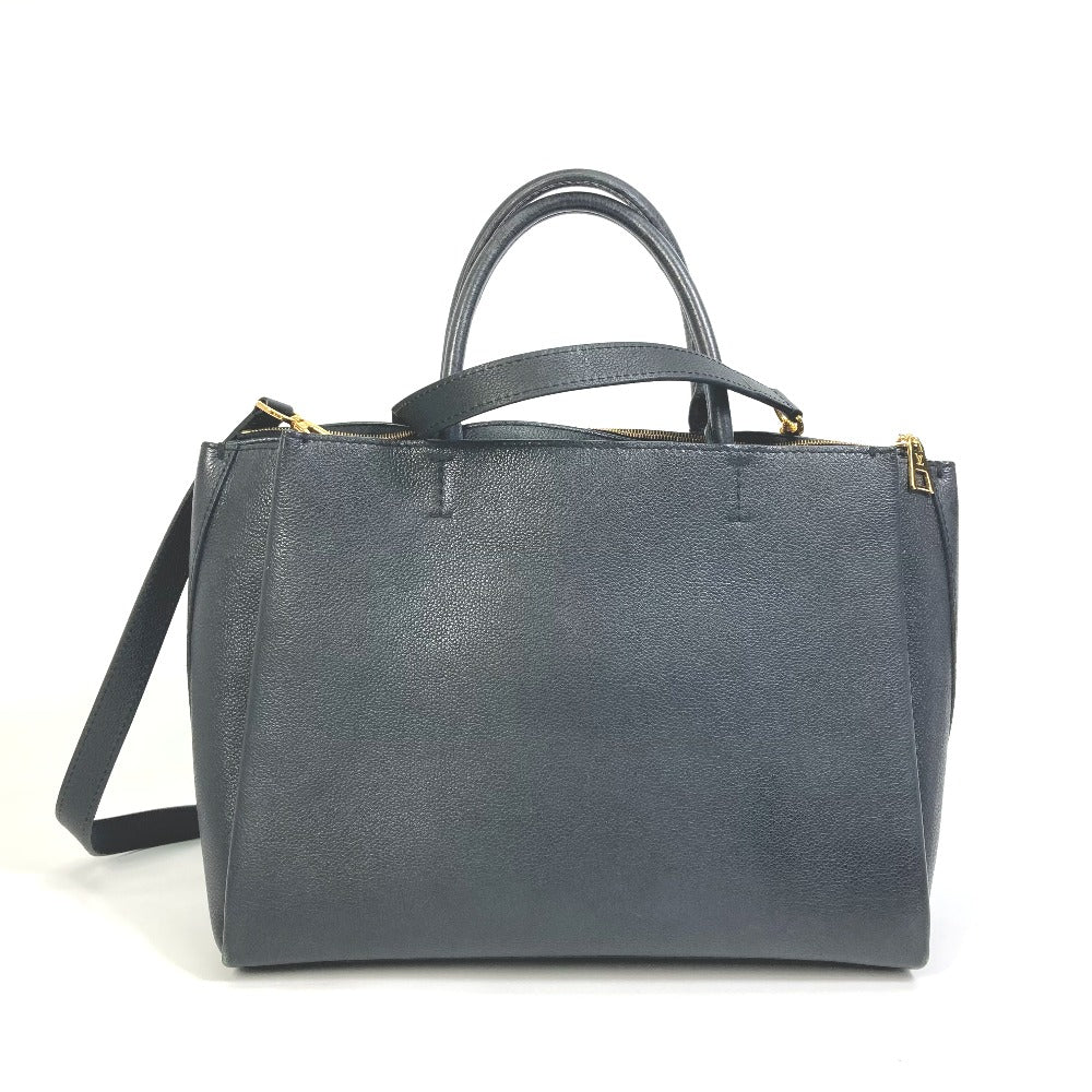 LOUIS VUITTON Tote Bag M54569 Calf leather black Rock meat Women
