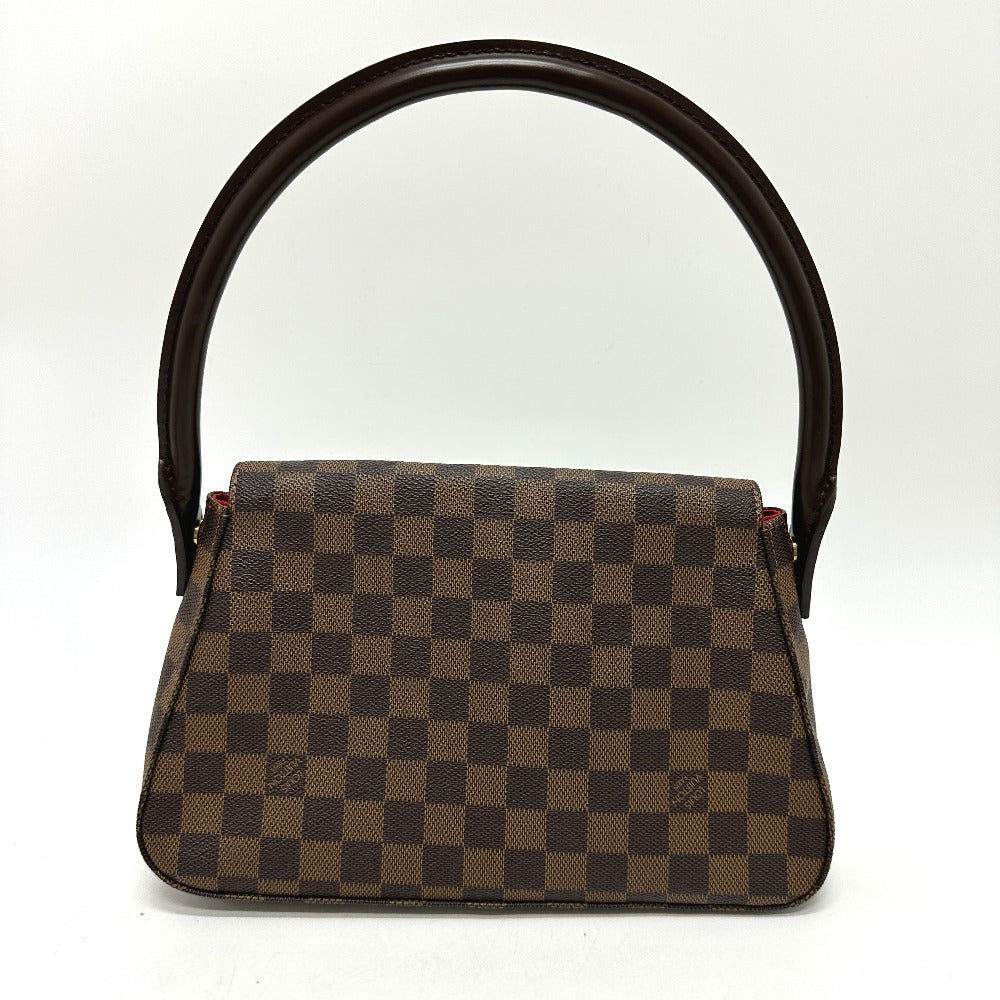 LOUIS VUITTON Tote Bag N51158 Damier canvas Brown Damier Mini Looping Women