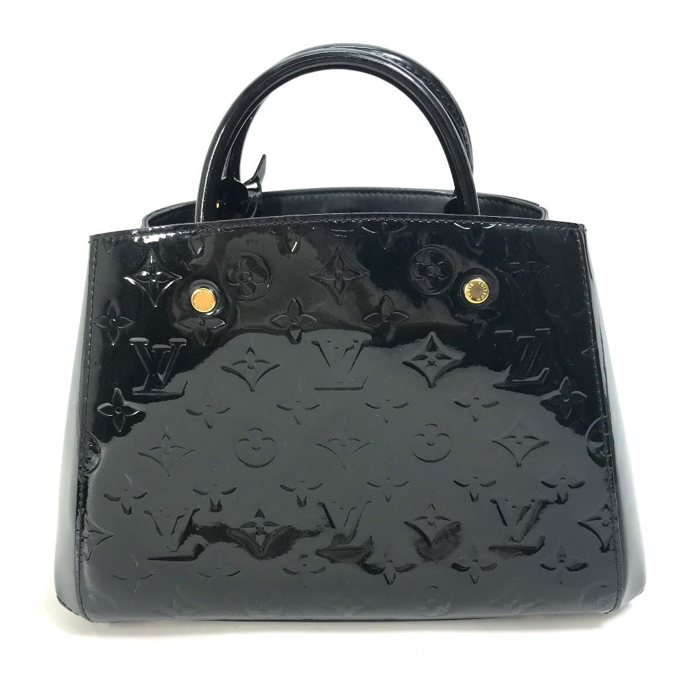 LOUIS VUITTON Handbag M50171 Monogram Vernis black Monogram Vernis Montaigne BB Women