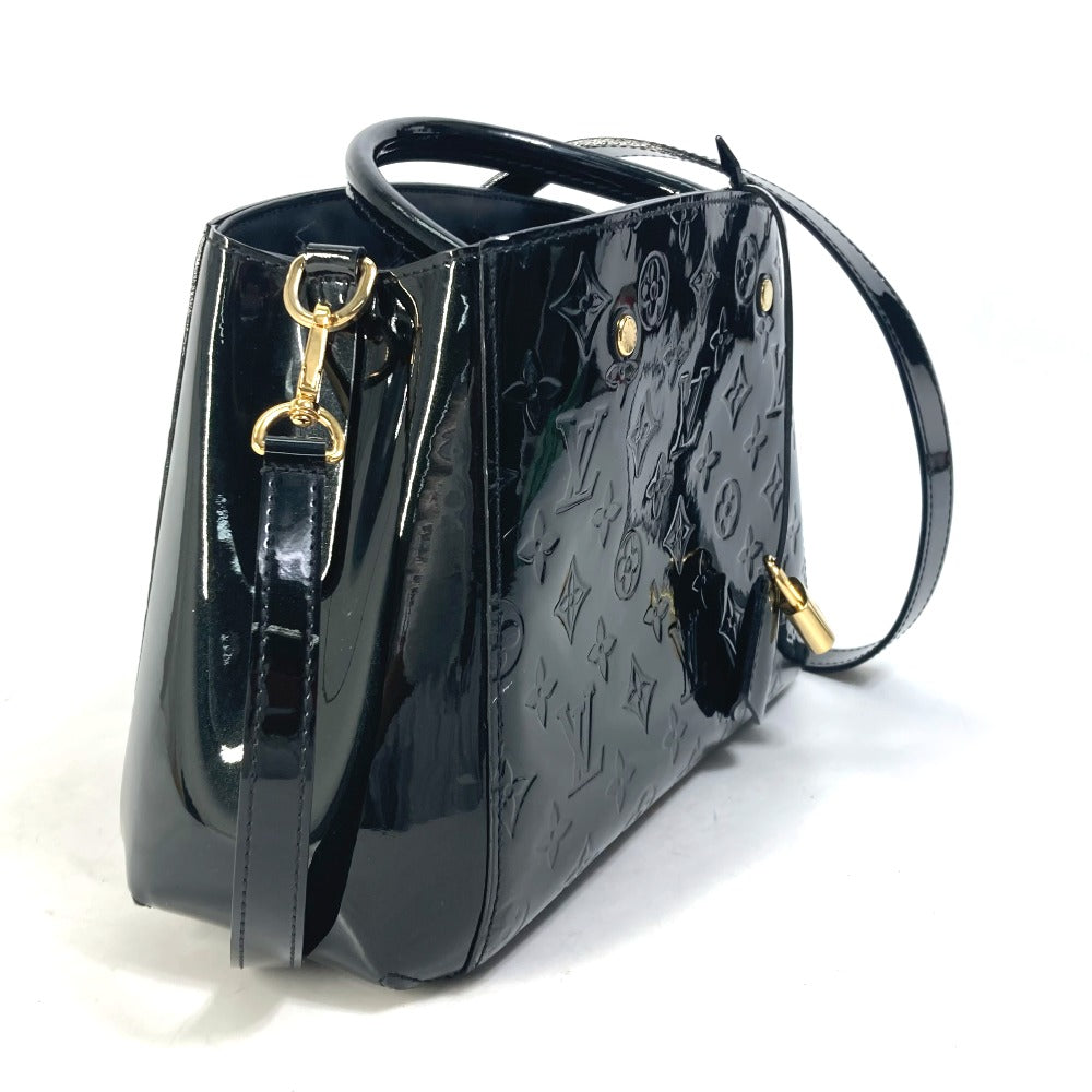 LOUIS VUITTON Handbag M50171 Monogram Vernis black Monogram Vernis Montaigne BB Women