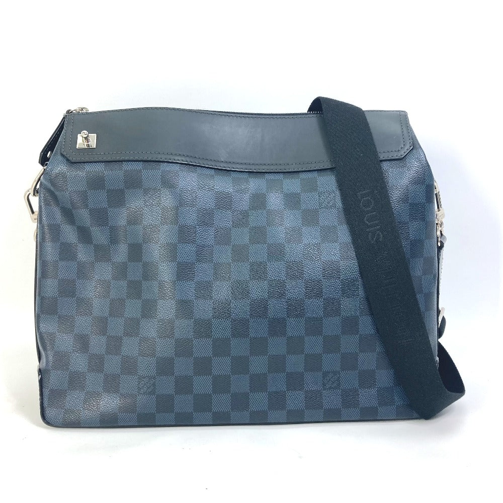 LOUIS VUITTON Shoulder Bag N41348 Damier Cobalt Canvas Navy Damier Cobalt Messenger Greenwich mens