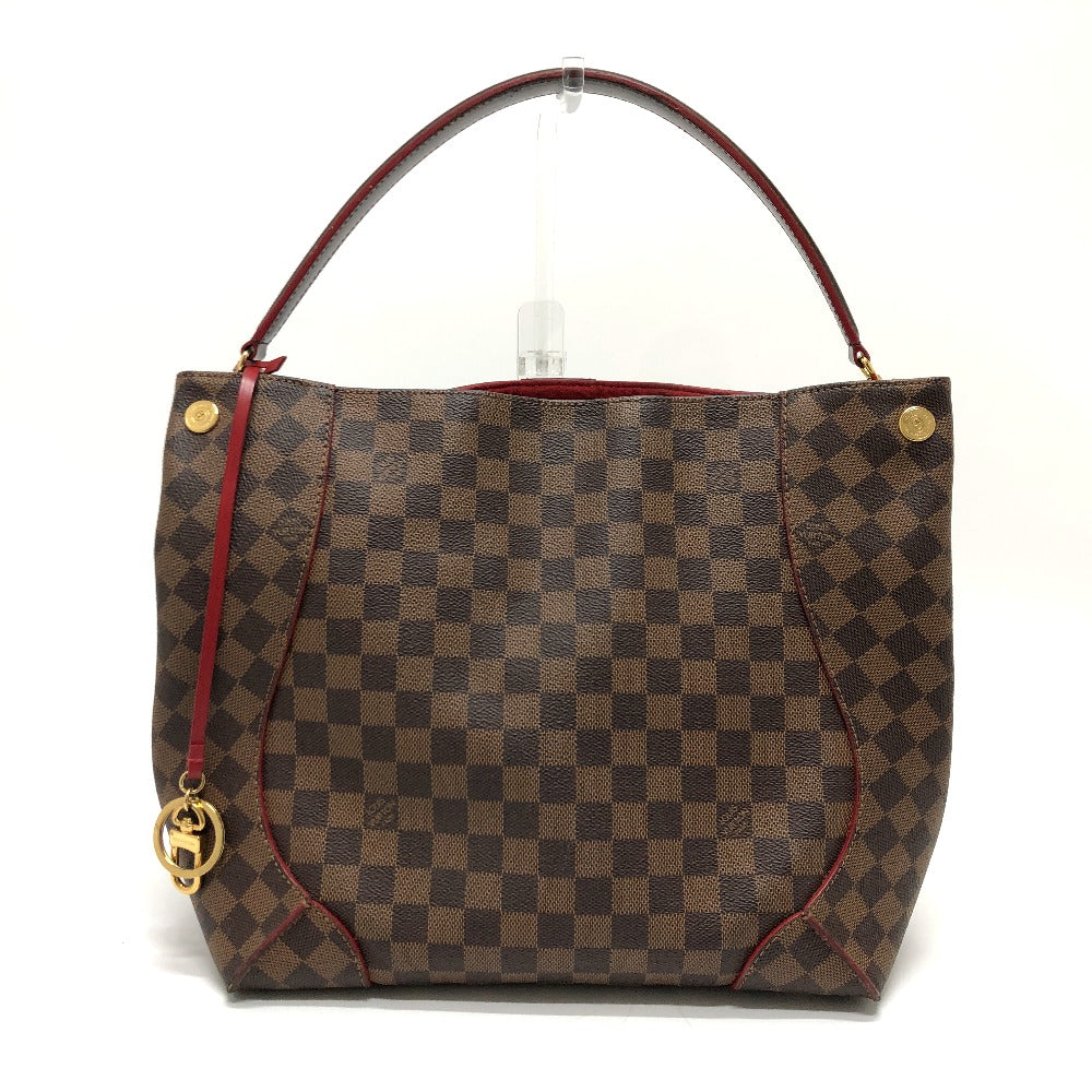 LOUIS VUITTON Shoulder Bag N41556 Damier canvas Brown Damier Kaisa Hobo Women