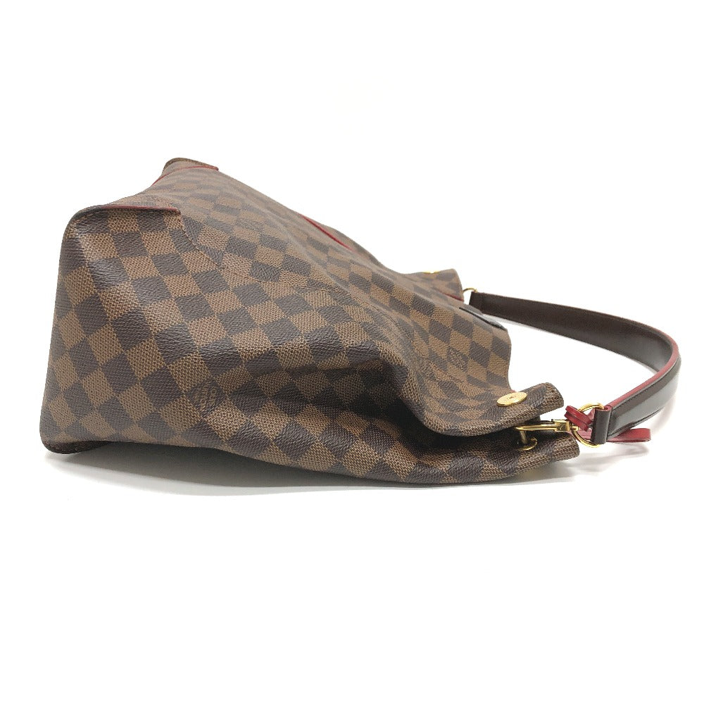 LOUIS VUITTON Shoulder Bag N41556 Damier canvas Brown Damier Kaisa Hobo Women