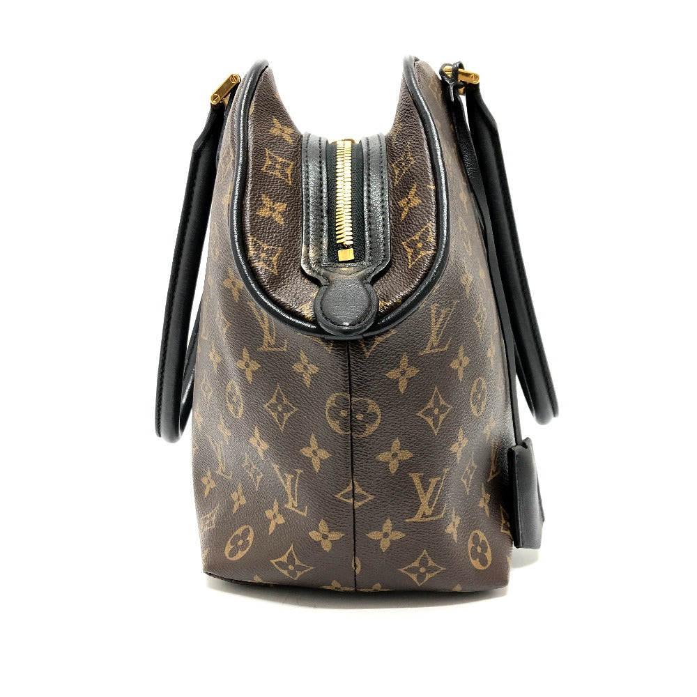 LOUIS VUITTON Tote Bag M40504 Monogram canvas Brown Monogram block stoat Women