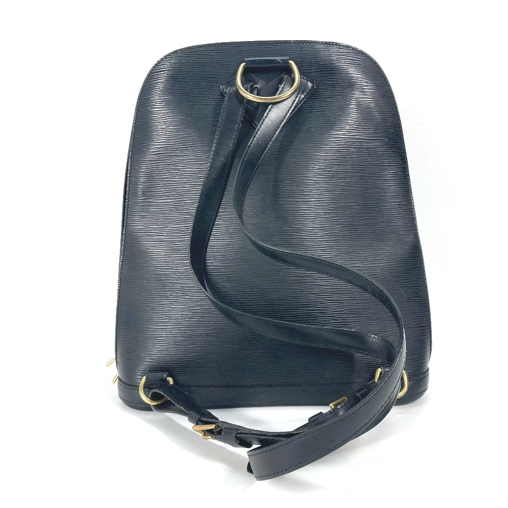 LOUIS VUITTON Backpack M52292 Epi Leather black Epi Coblanc Women
