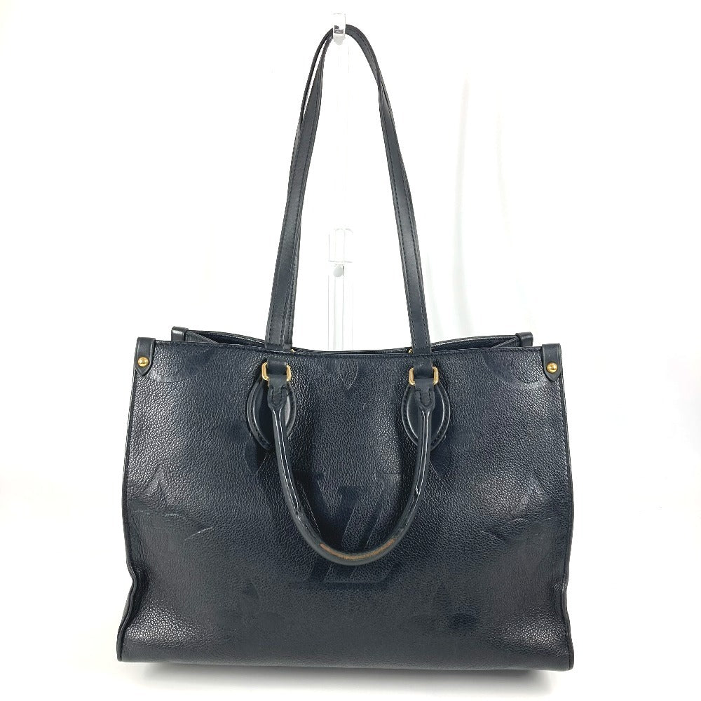 LOUIS VUITTON Tote Bag M45595 Monogram Ann Platt Leather black Monogram Ann Platt On the Go MM