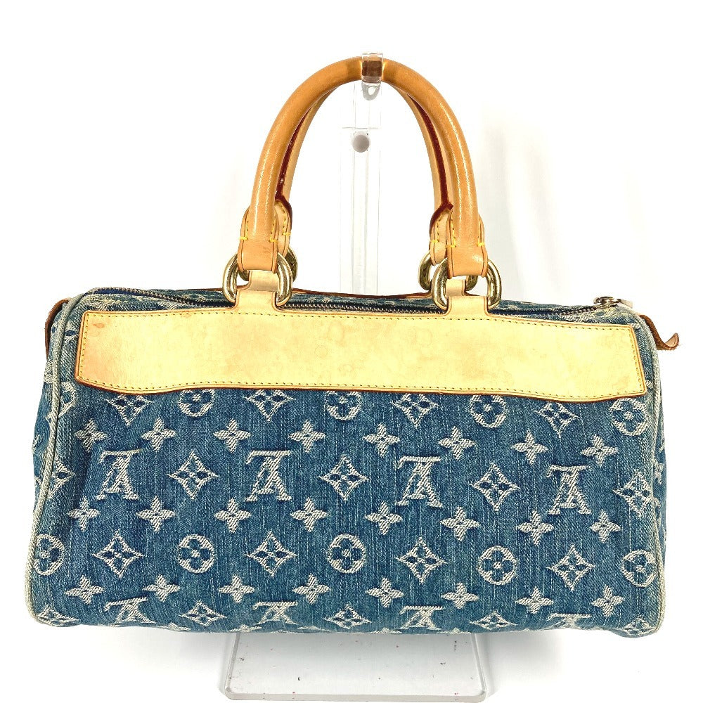 LOUIS VUITTON Handbag M95019 Monogram denim canvas blue Monogram denim Neo speedy