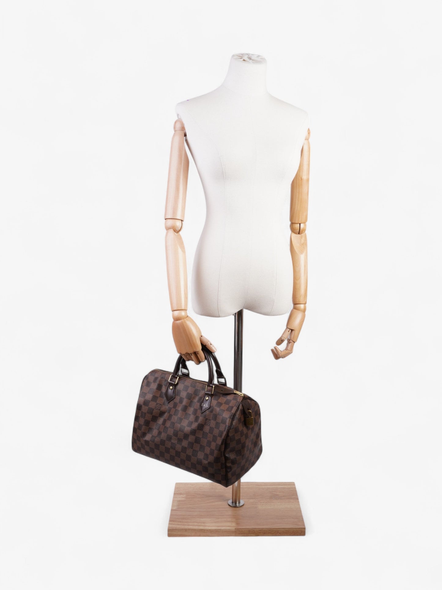 Louis Vuitton Speedy Damier Ebene Coated Canvas 30