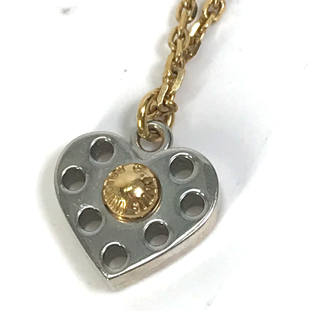 LOUIS VUITTON Necklace M67028 Gold Plated gold heart Pandantif Spiky Valentine