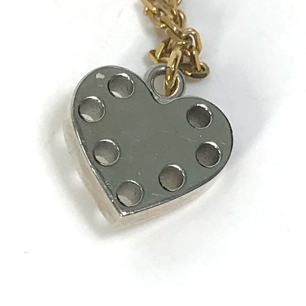 LOUIS VUITTON Necklace M67028 Gold Plated gold heart Pandantif Spiky Valentine