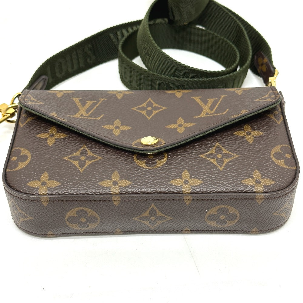 LOUIS VUITTON Shoulder Bag M80091 Monogram canvas Brown Monogram Multi Pochette Felicie
