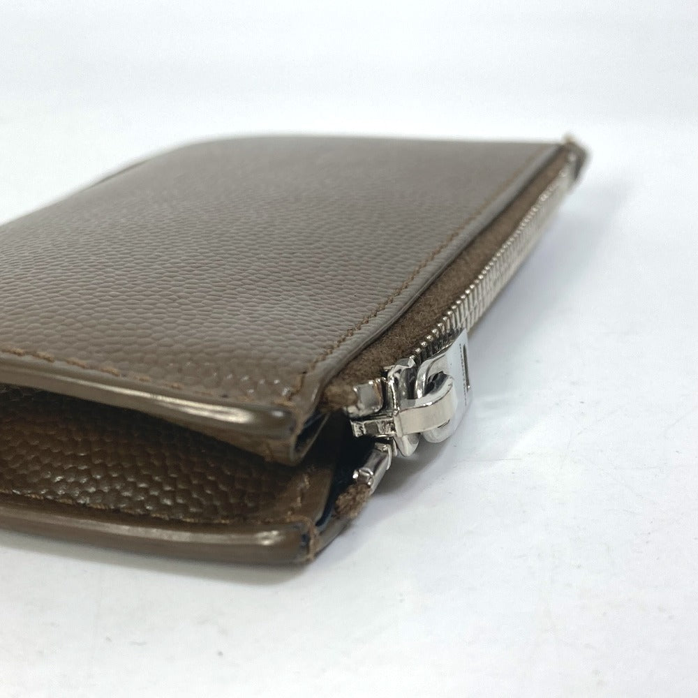 SAINT LAURENT PARIS Coin case 609362 leather Brown Compact wallet Fragment case mens