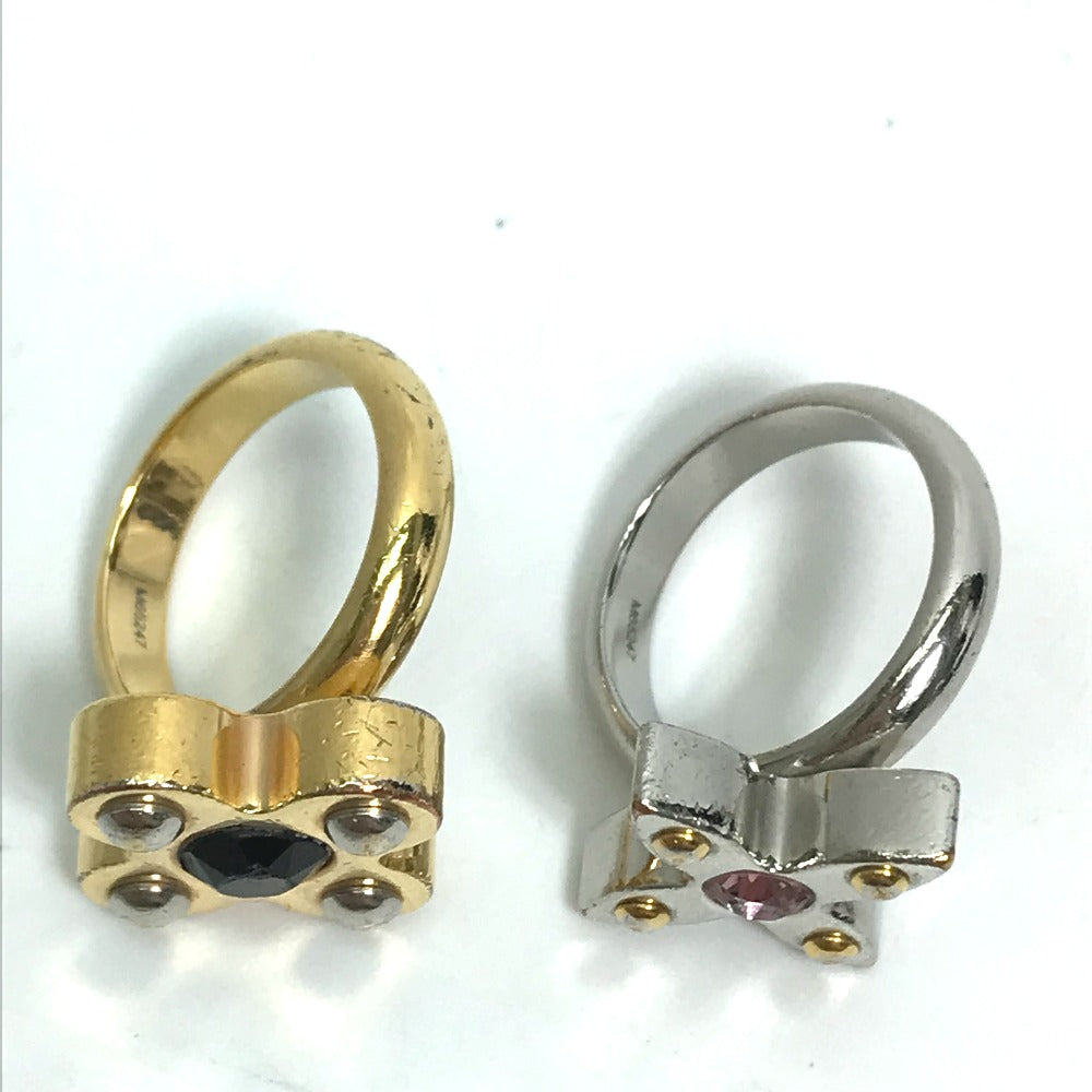 LOUIS VUITTON Ring M65247 metal gold Rhinestone Berg Love Letters Rhinestones Women M