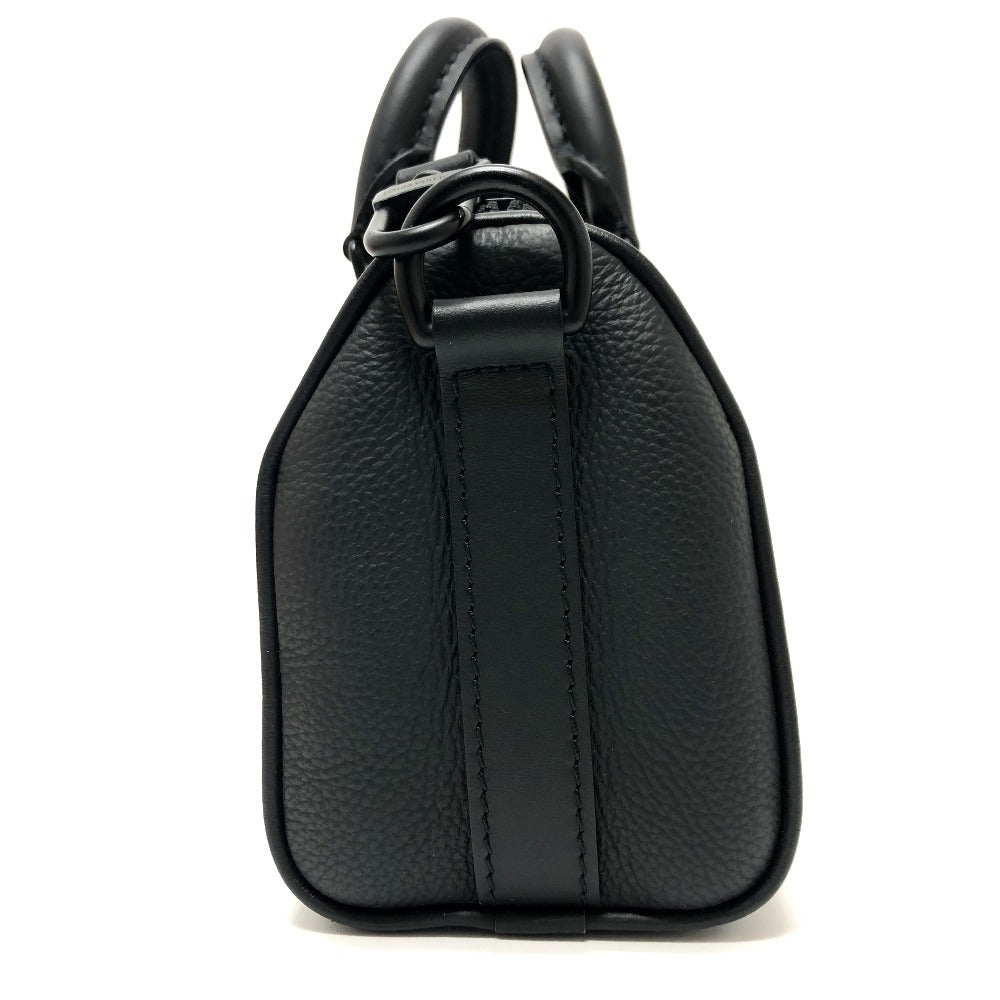 LOUIS VUITTON Boston Duffel bag M80950 Taurillon Clemence Leather black Aerogram Keepall XS Women