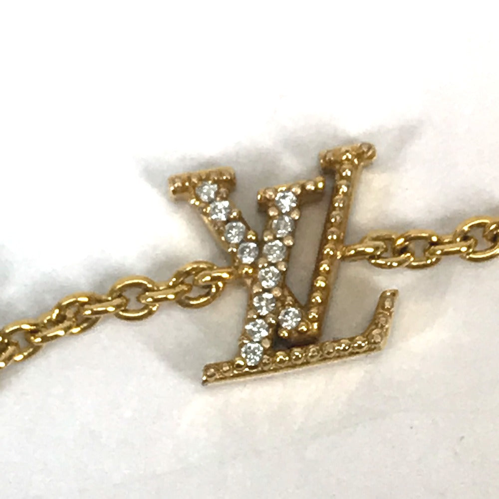 LOUIS VUITTON bracelet M00587 metal gold accessories rhinestones Bracelet LV Iconic Women