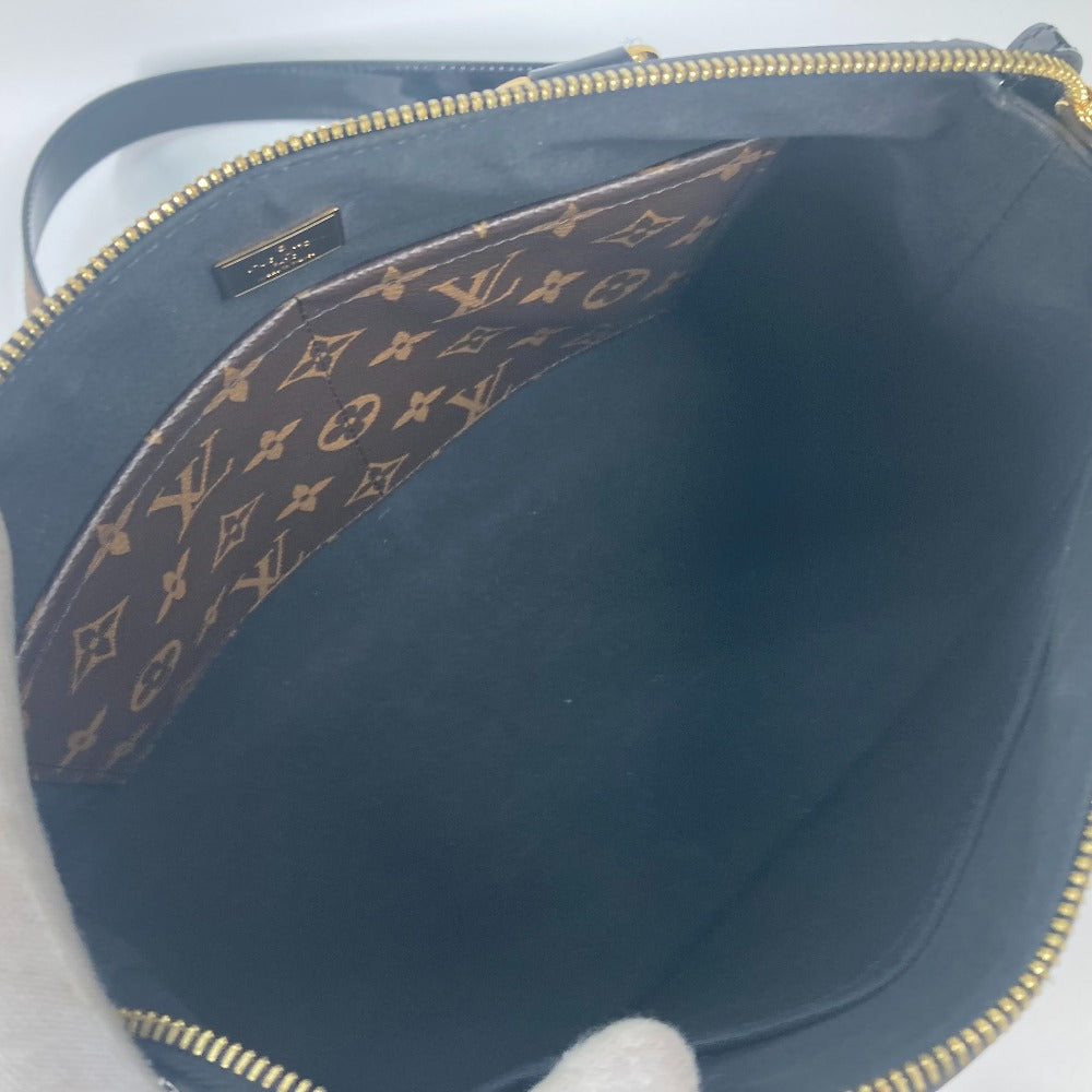 LOUIS VUITTON Tote Bag M54626 Patent Leather, Monogram Canvas black Vernis Tote Miroir Women
