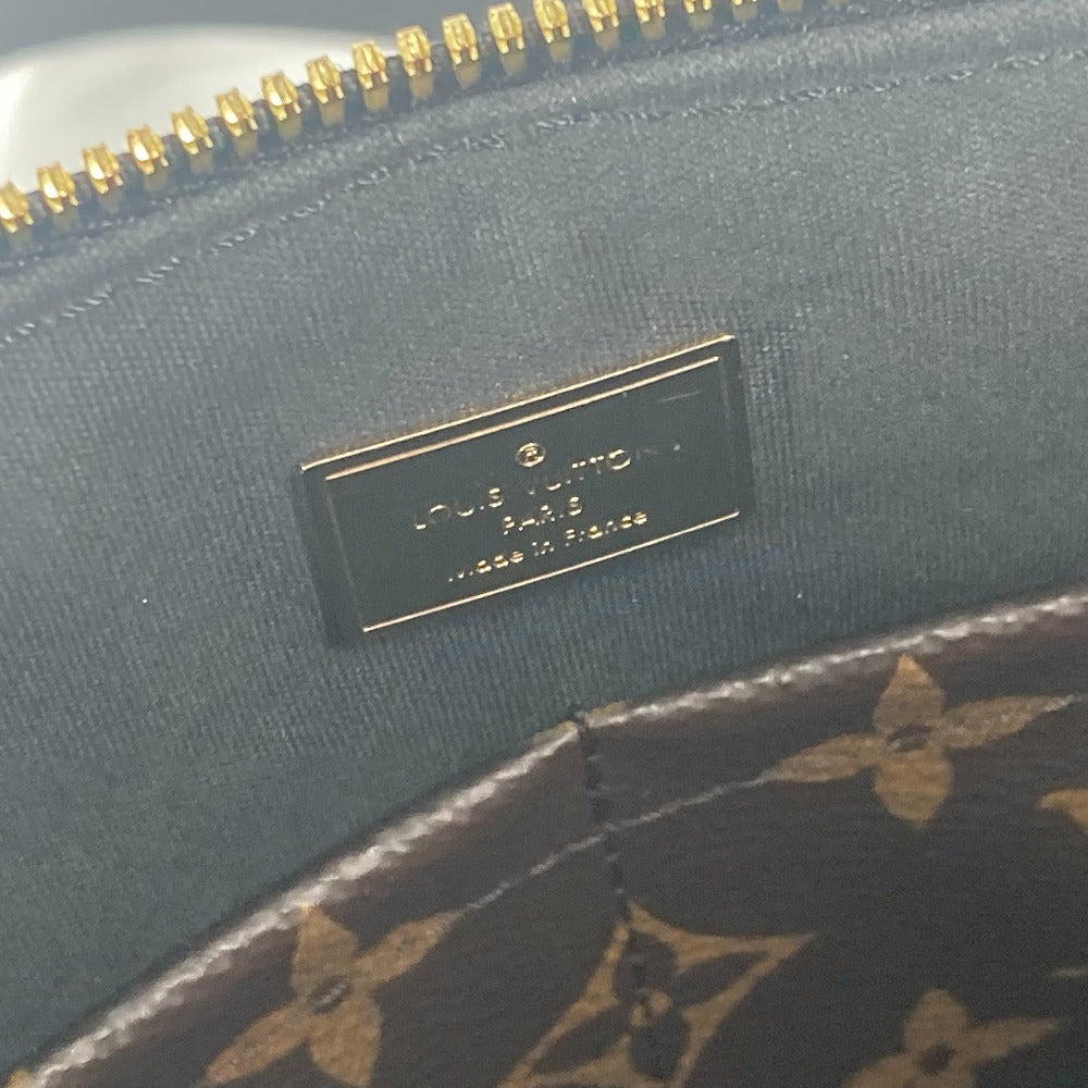 LOUIS VUITTON Tote Bag M54626 Patent Leather, Monogram Canvas black Vernis Tote Miroir Women