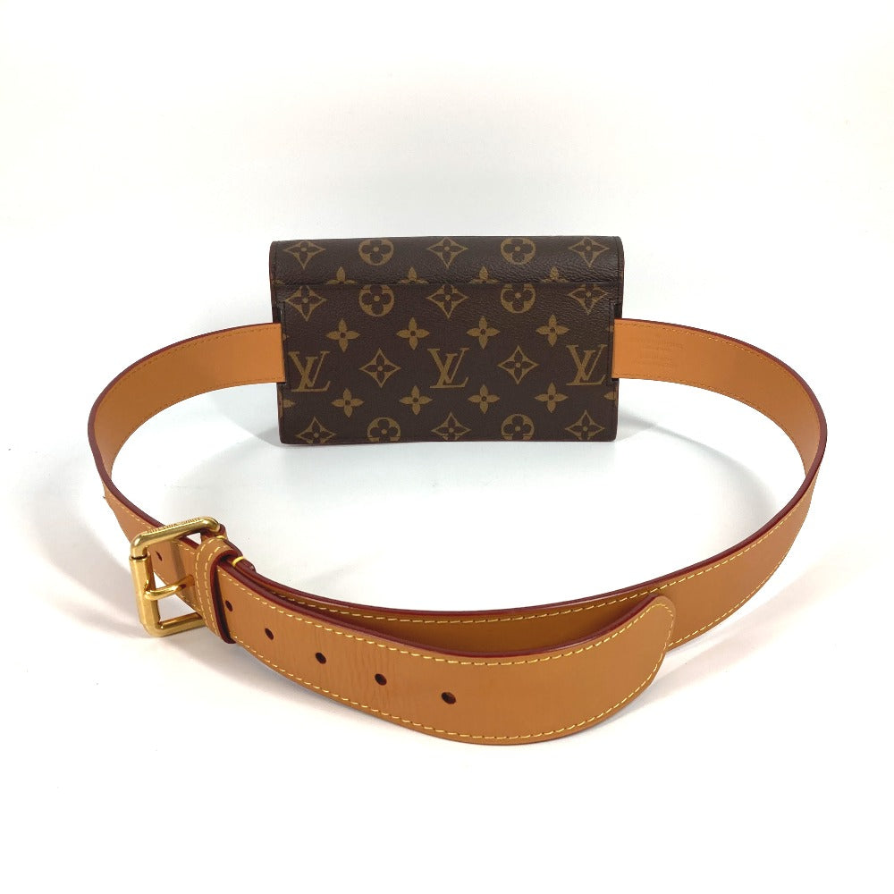 LOUIS VUITTON Waist bag M44667 Monogram canvas Brown Monogram S-Lock Belt Pouch PM Women