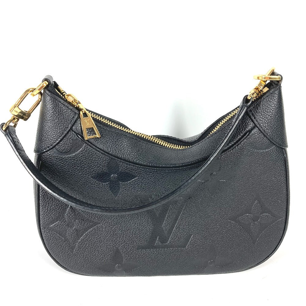 LOUIS VUITTON Shoulder Bag M46002 Monogram Ann Platt Leather black Monogram Ann Platt Bagatelle NM Women