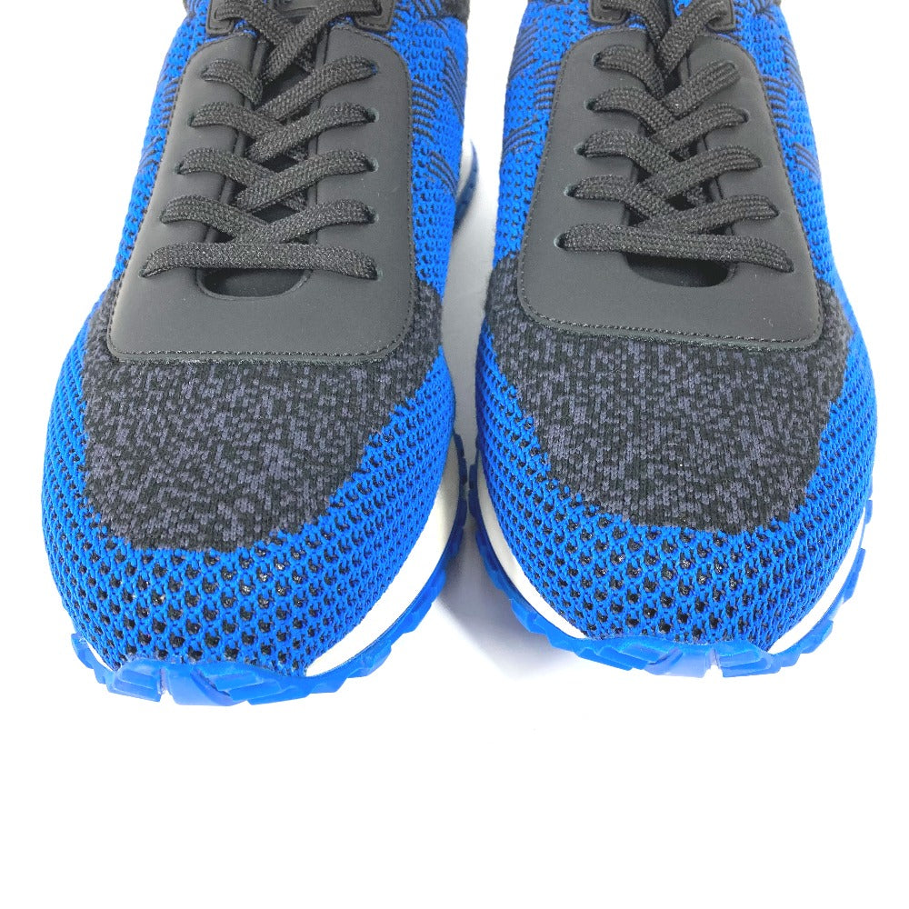 LOUIS VUITTON sneakers Fabric , Fabric blue Damier mens 7