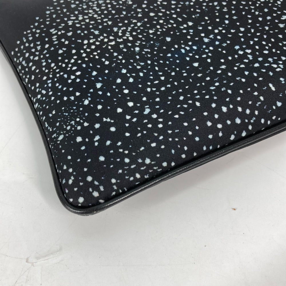 Dior Clutch bag Nylon black Pouch Kenny Scharf collaboration mens