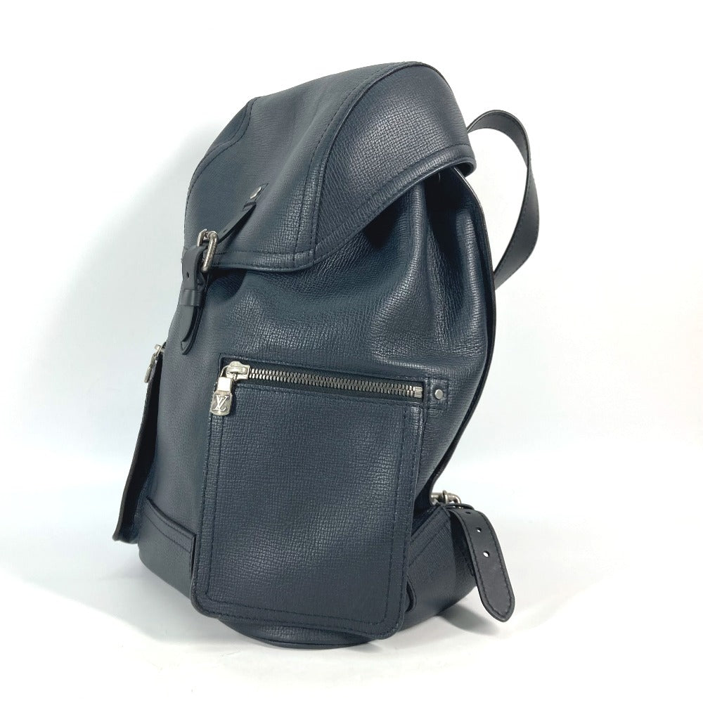 LOUIS VUITTON Backpack M54960 Utah leather Navy Utah Canyon Backpack