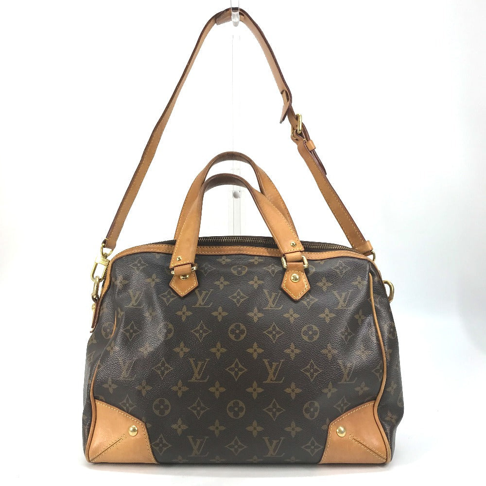LOUIS VUITTON Shoulder Bag M40325 Monogram canvas Brown Monogram Retiro PM Women