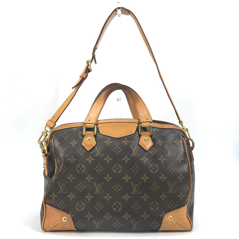 LOUIS VUITTON Shoulder Bag M40325 Monogram canvas Brown Monogram Retiro PM Women