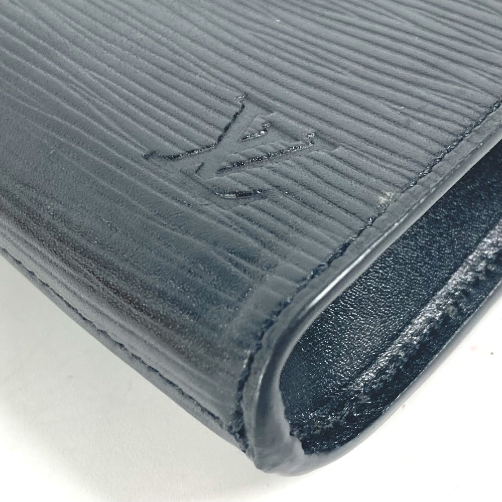 LOUIS VUITTON Clutch bag M52632 Epi Leather black Epi Art deco Women