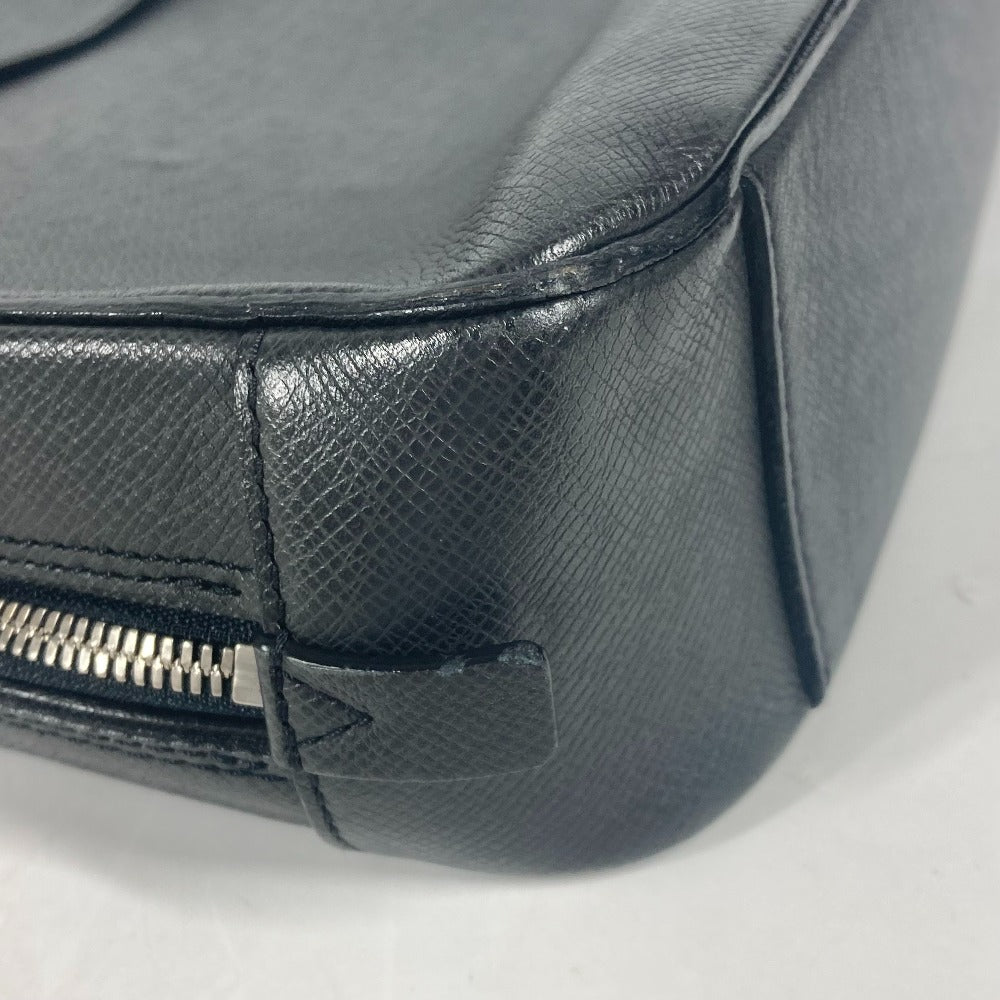 LOUIS VUITTON Business bag M32772  Taiga Leather black Taiga Neo Alexander mens