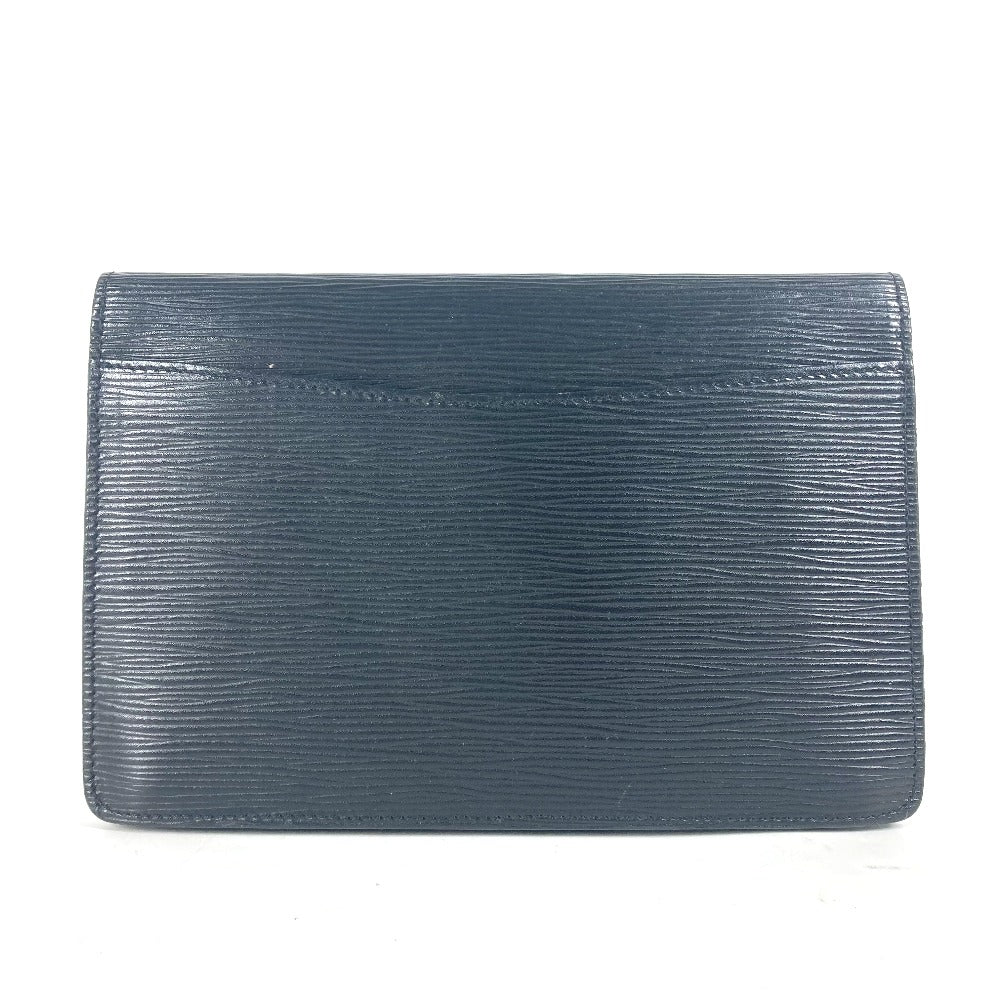 LOUIS VUITTON Clutch bag M52662 Epi Leather black Epi Montaigne 23 Women